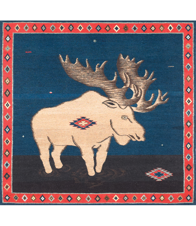 Moose, Indigo Red