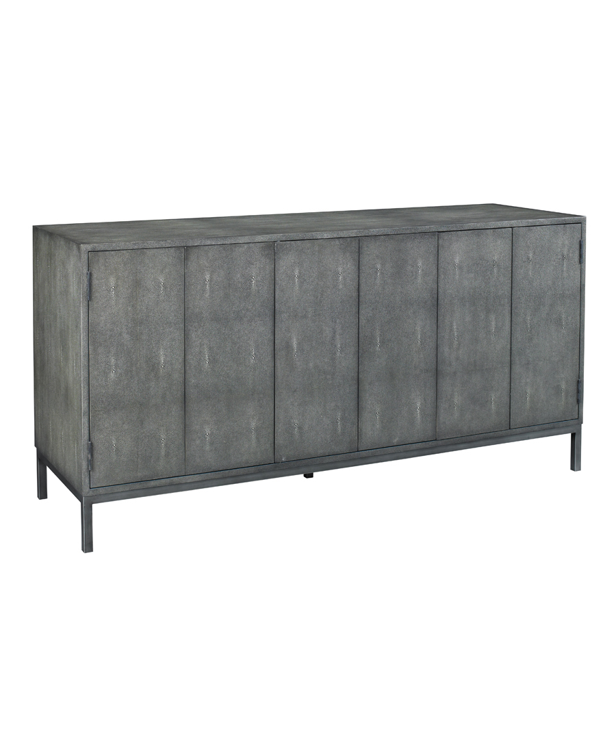 Charcoal Ford Shagreen Console