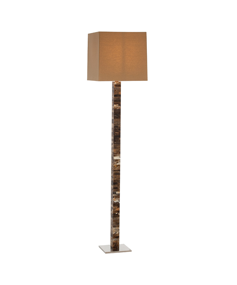 Faux Horn Floor Lamp