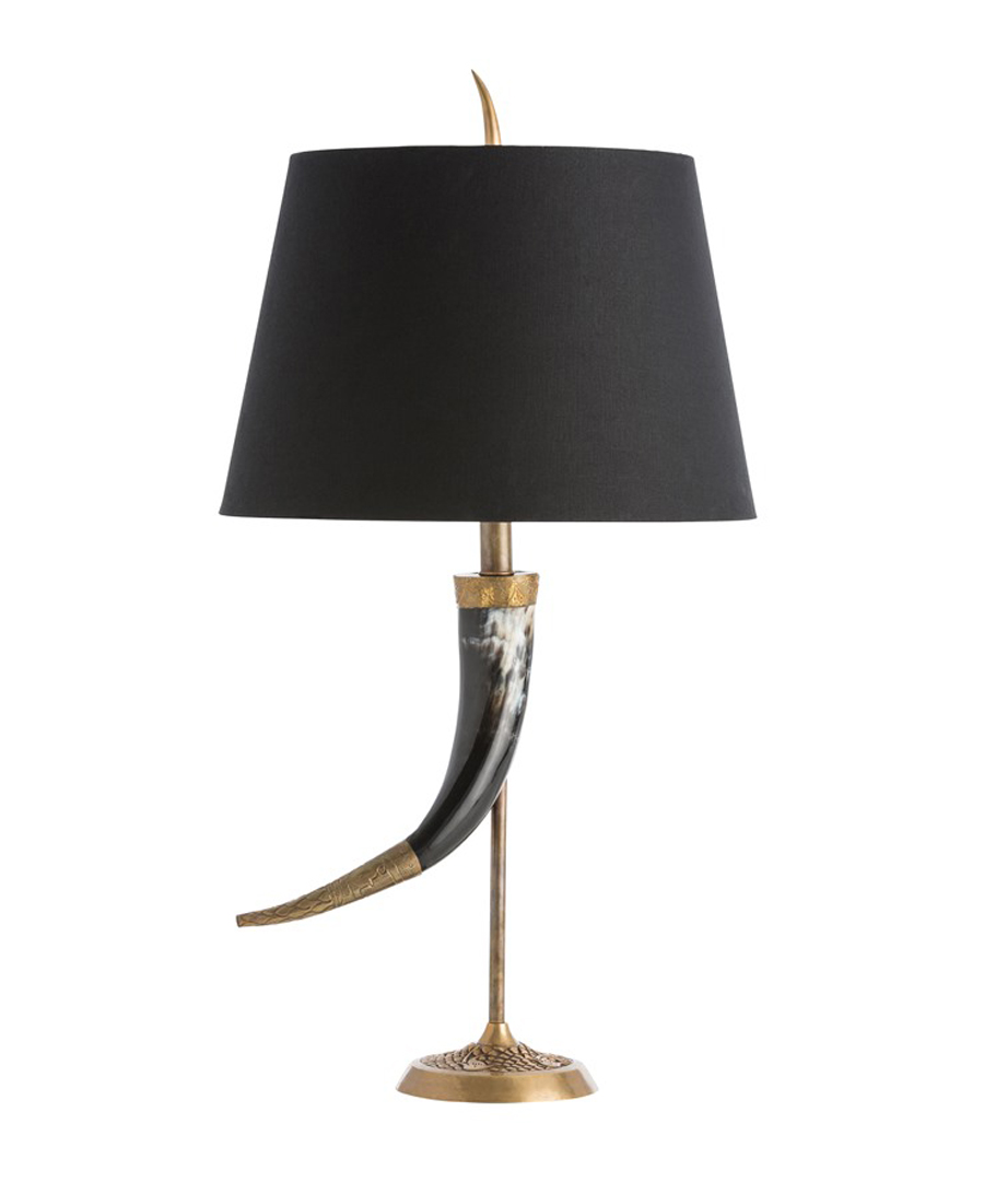 Horn Table Lamp