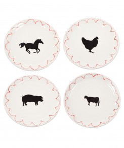 Cow Dinner Plate
