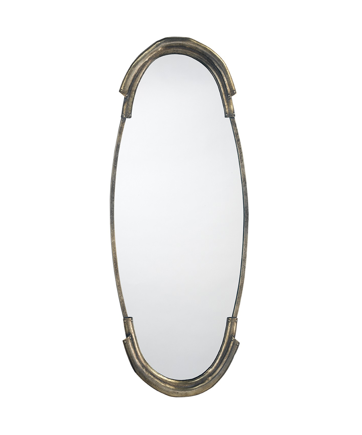 Toby Antique Silver Mirror