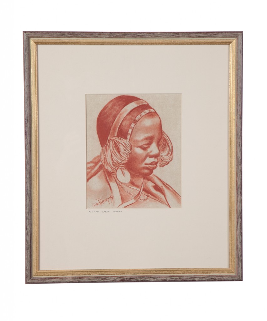 Red Chalk Drawings, Set of Two Kurtz Collection