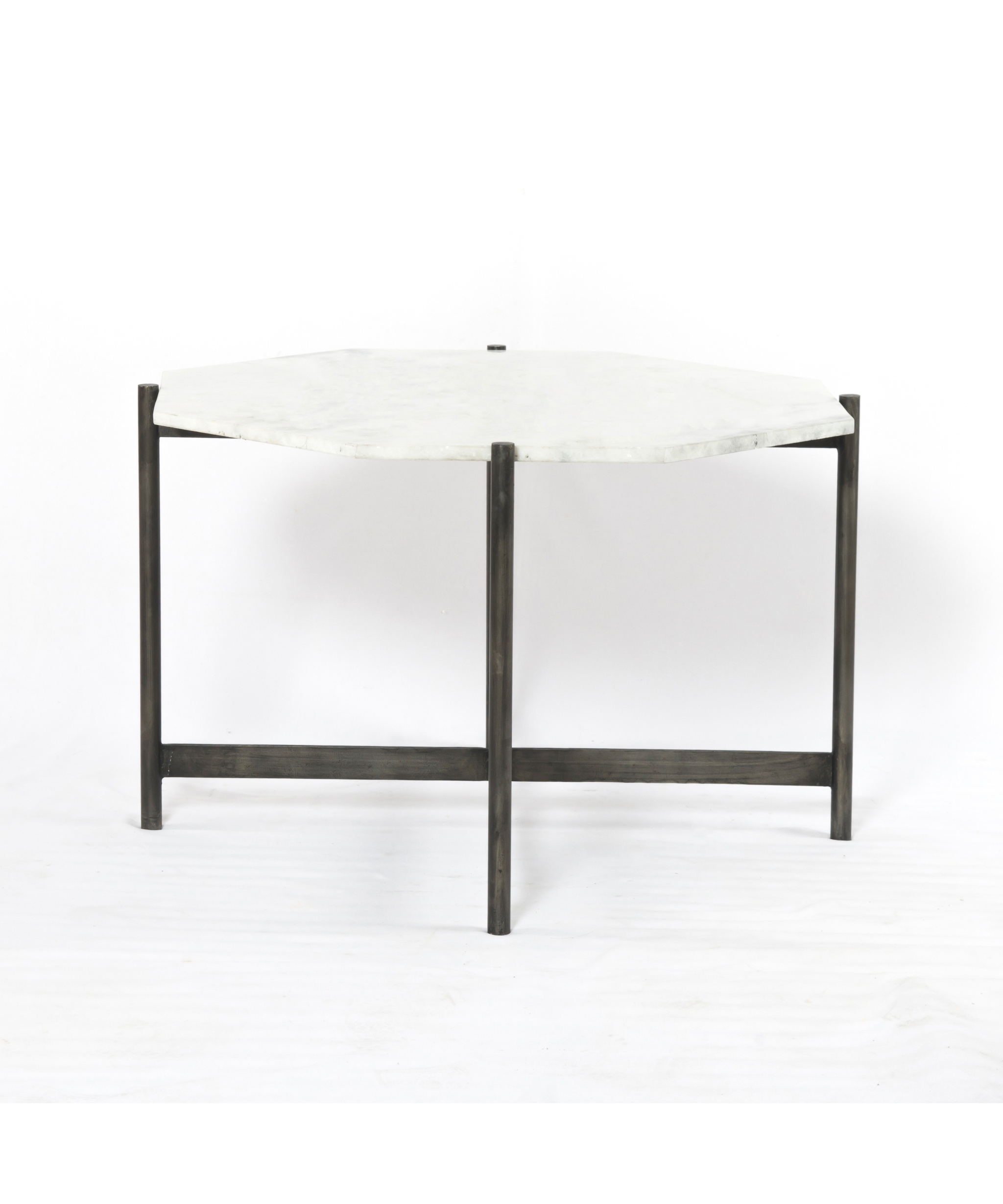 Octagonal Marble Accent Table