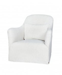 Hazel Mini Slipcovered Chair