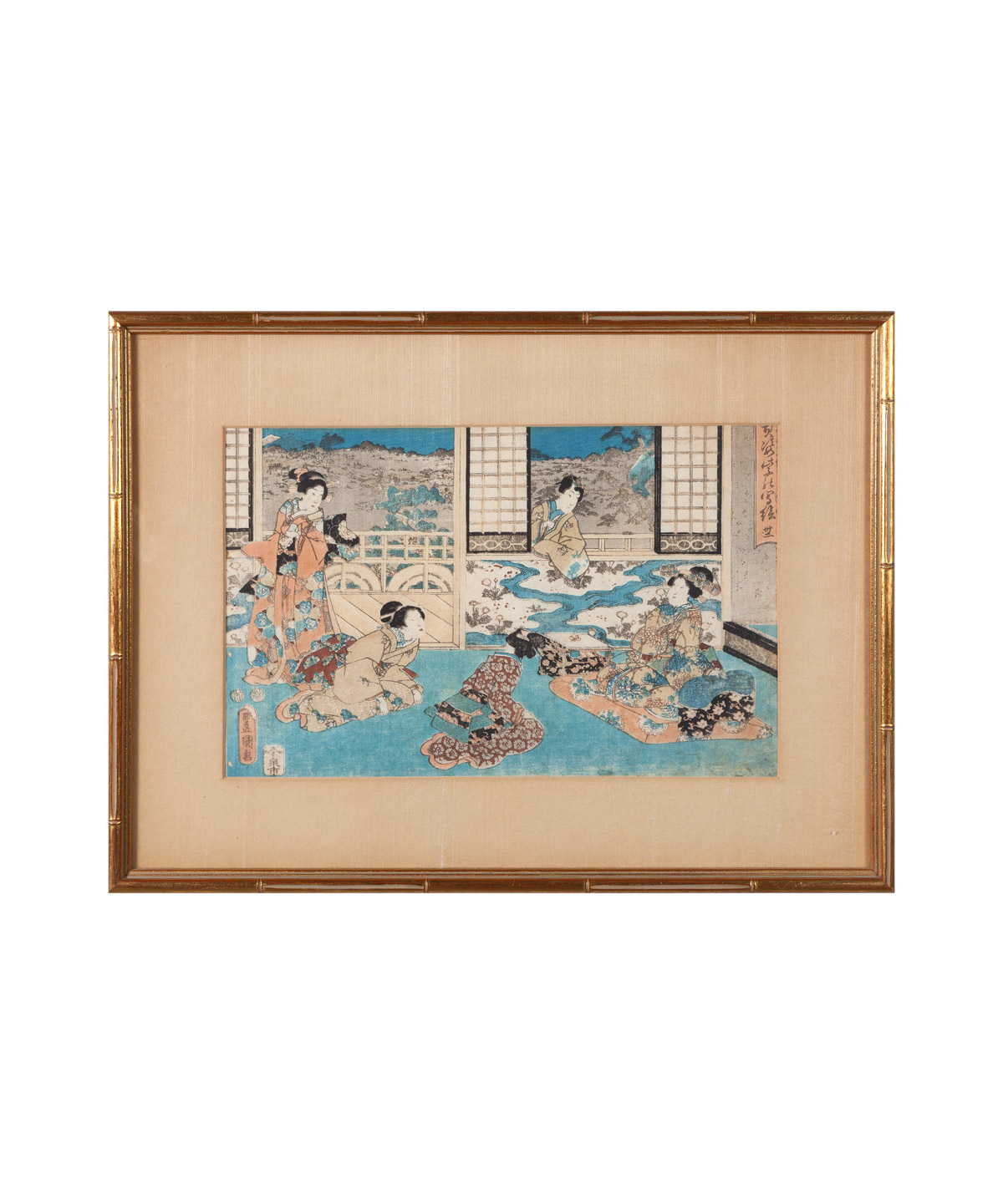 Antique Japanese Woodblock Print