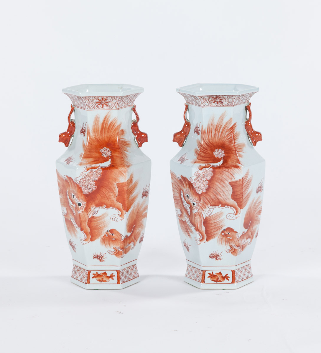 Chinese Porcelain Vases, Set of Two