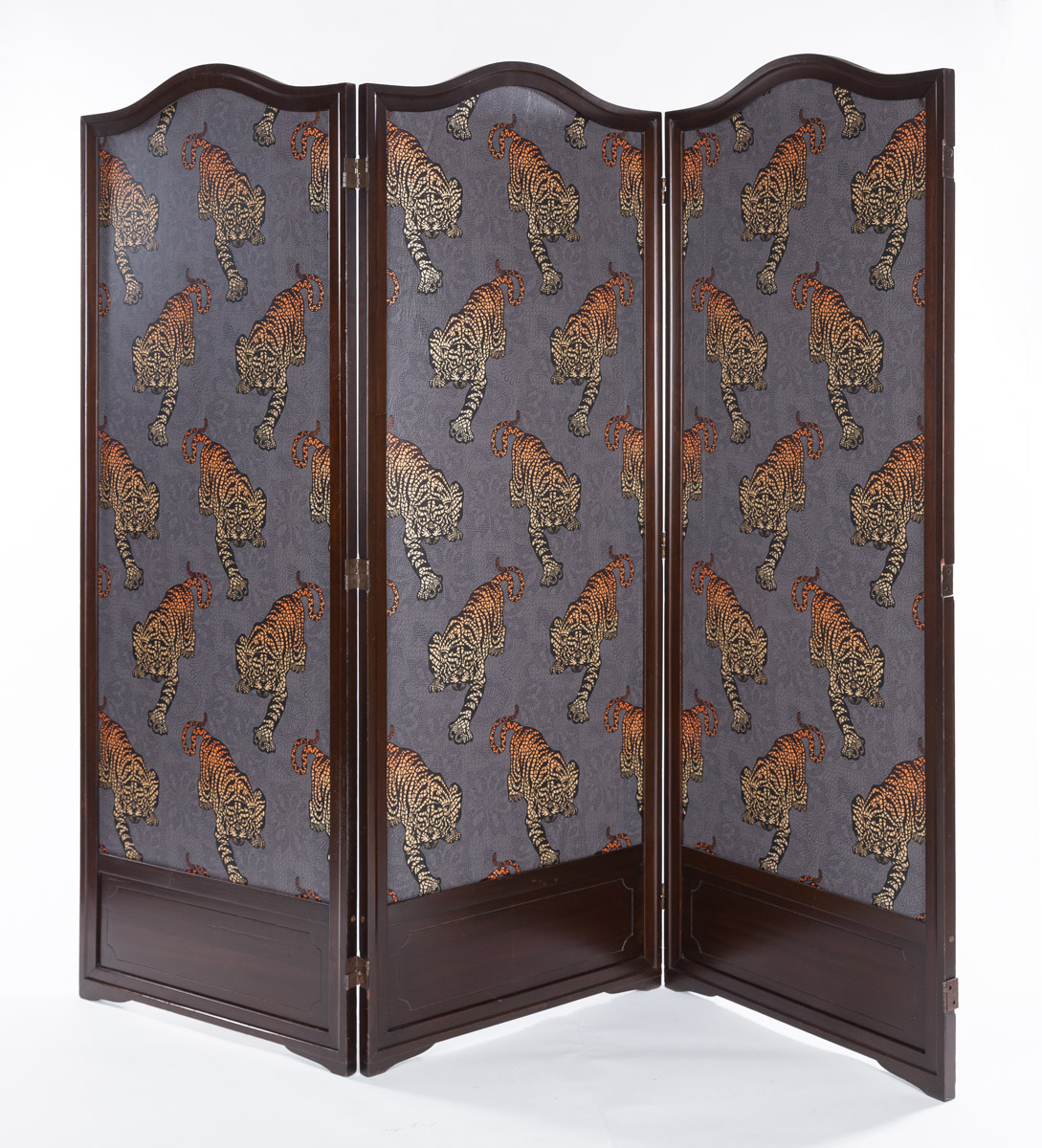 3 Panel Screen with Tigers