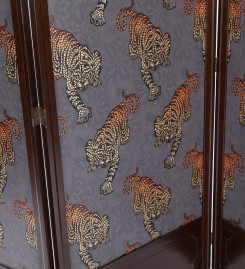 3 Panel Screen with Tigers