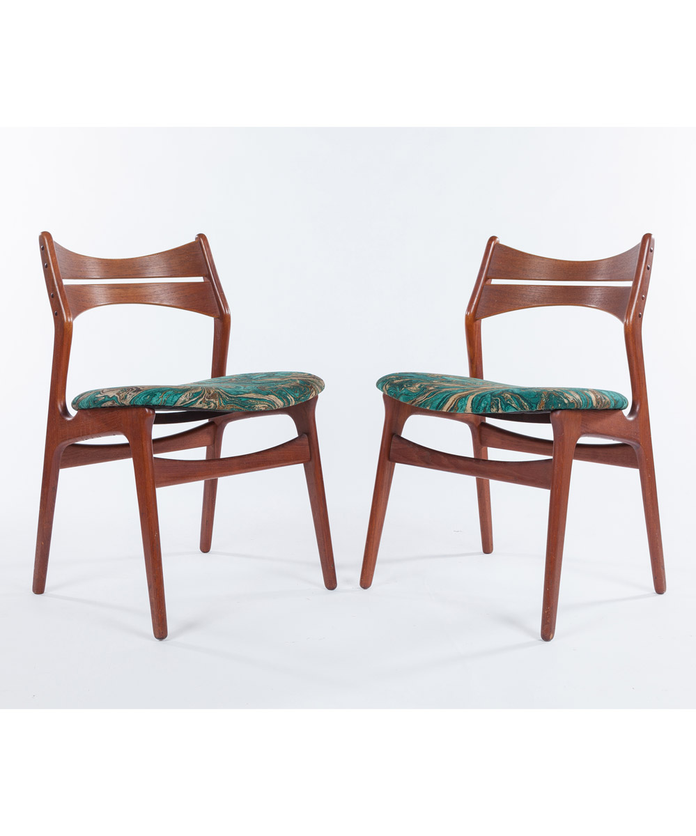 Mid-Century Modern Chairs, Set of Two
