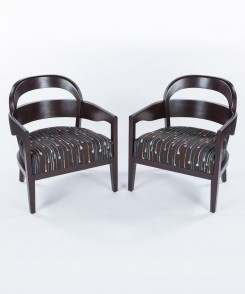 Jiun Ho Lounge Chairs, Set of Two