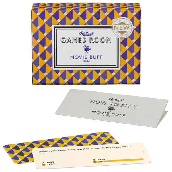 Movie Buff Quiz Ridley's Games Room