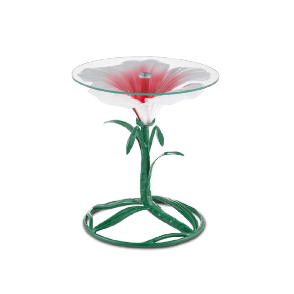 Kurtz Collection-Currey-Company-hibiscus-accent-table-flower