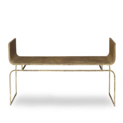 Kurtz-Collection-Mr Brown-triest-bench-large-gold