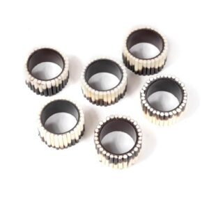 Kurtz Collection-Ngala Trading-Porcupine Quill Napkin Rings2