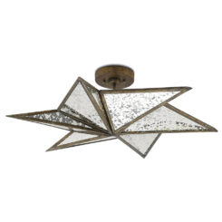 Currey Company - stargazer semi flush- Chandelier