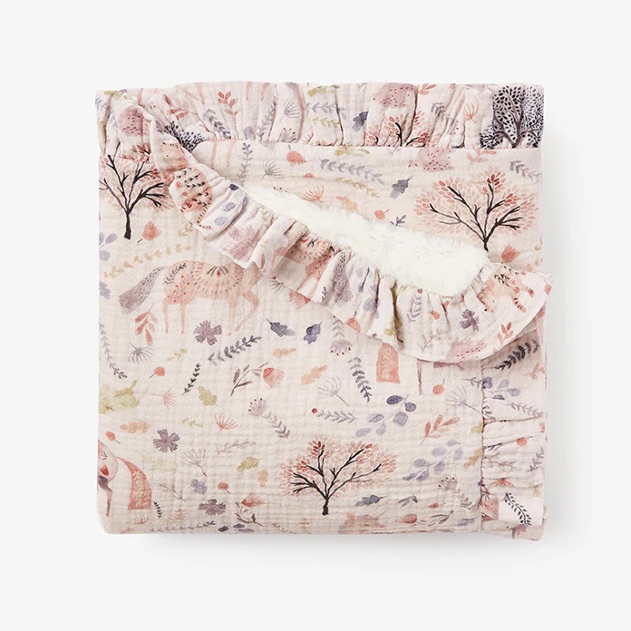 Elegant Baby-Baby Blanket Unicorn Print