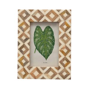 Creative CoOp-Patterned Photo Frame