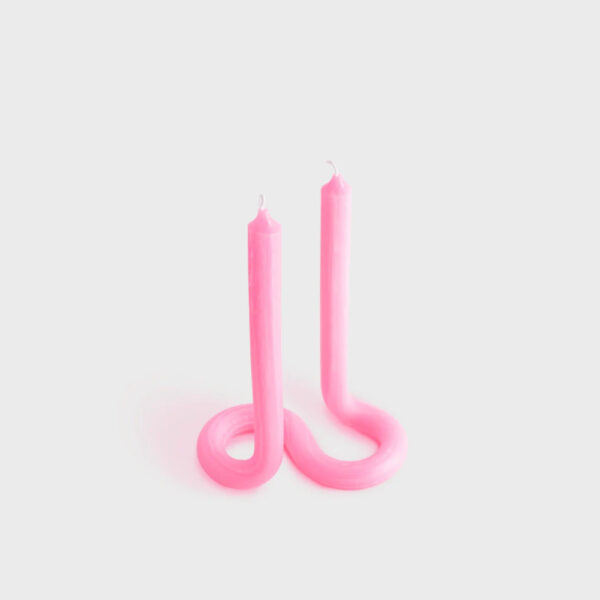 Kurtz Collection- 54 celsius- twist pink candle