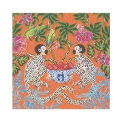 ge47865-caspari-monkeys-paper-luncheon-napkins-in-orange