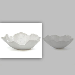 kurtz collection-twos company freeform white bowls large