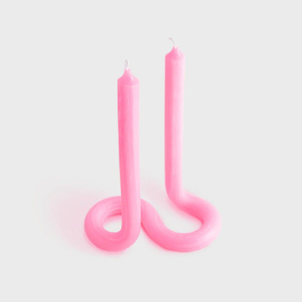 54 celsius- twist pink candle