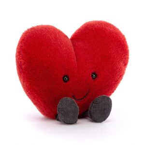 Jellycat Amuseable Red Plush Heart