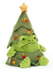 Christmas Tree Ricky Rain Frog Stuffed Animal