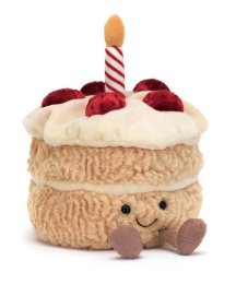 Amuseable Birthday Cake Stuffed Animal
