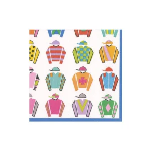 Jockey Silks Napkin Cocktail