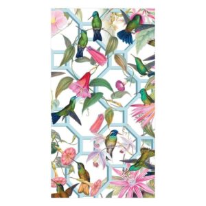 Hummingbird Trellis Guest Towel