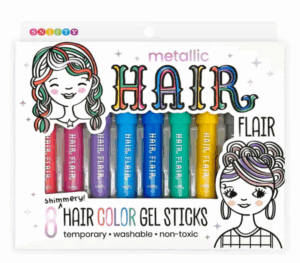 Hair Flair Metallic Shimmy Hair Color Gel Sticks