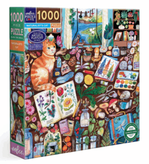 Naturalist's Cat 1000 Piece Puzzle