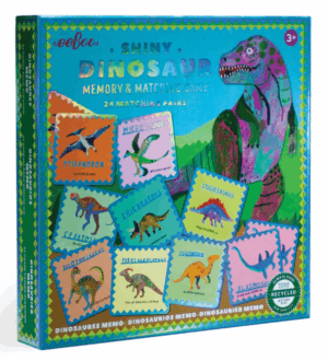 Shiny Dinosaur Memory and Matching Game
