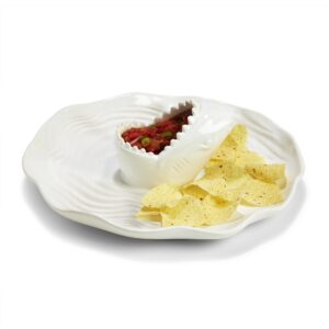 Shark Chip and Dip Plate