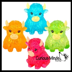 Highland Cow Squishy Toy